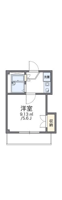 レオパレス光善寺第２ 間取り図