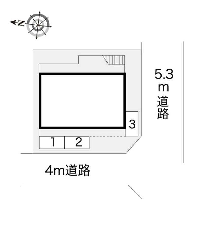 レオパレス沼津 配置図
