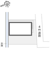 レオパレス大倉山９８ 配置図