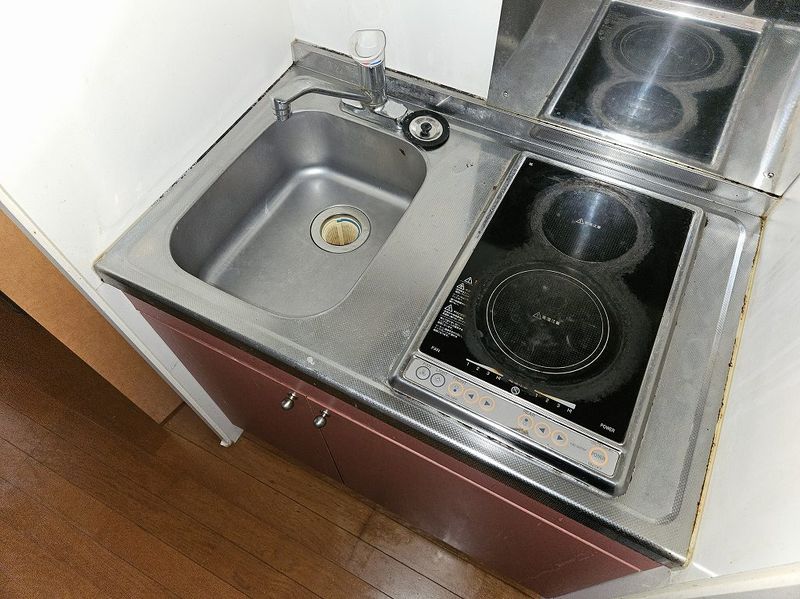 レオパレスメルベーユ　昭和 キッチン