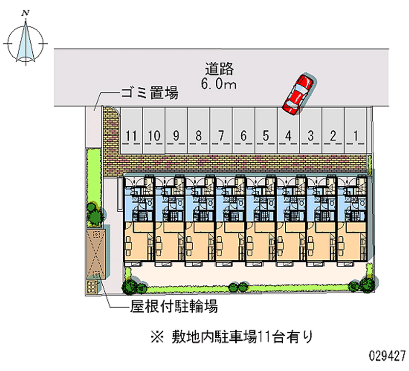 29427 Monthly parking lot