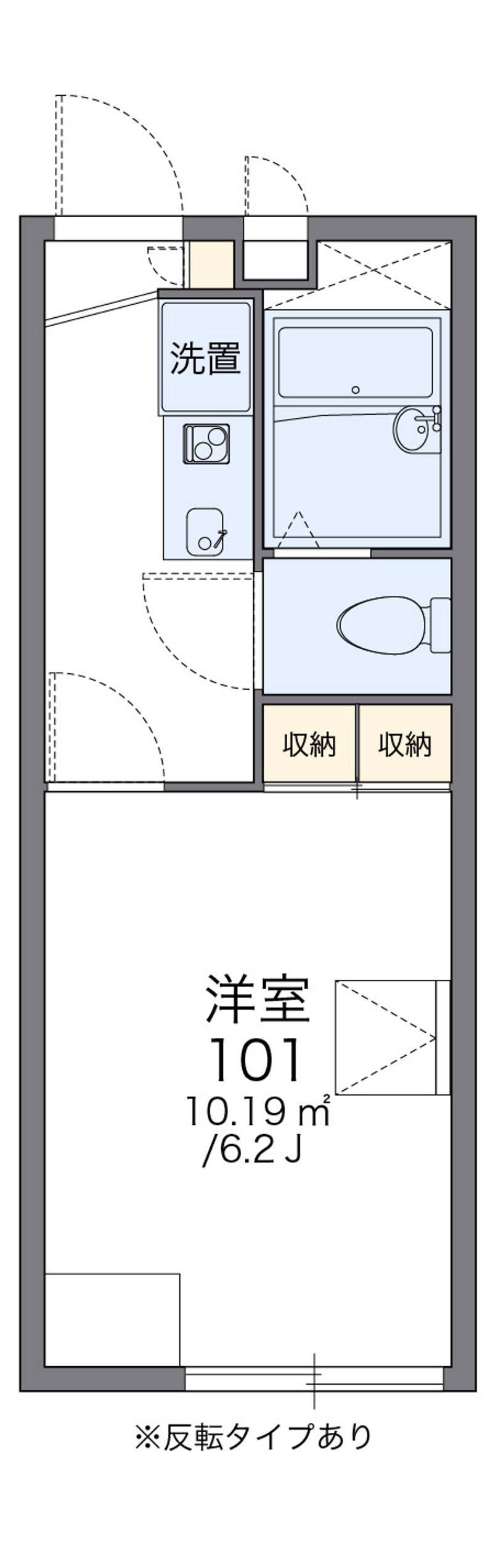 レオパレスＺＩＯＵＮ 間取図
