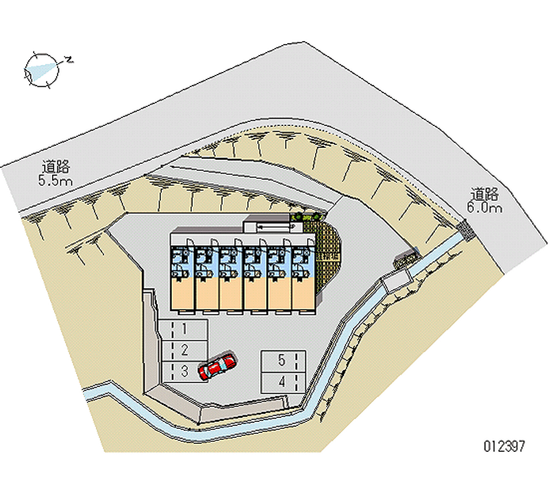 12397 Monthly parking lot