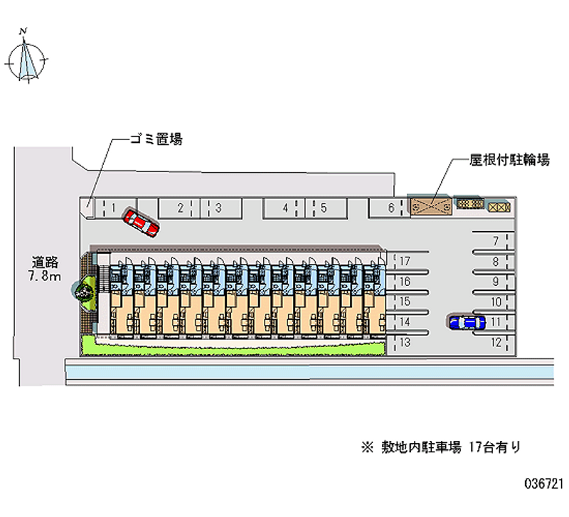 36721 bãi đậu xe hàng tháng