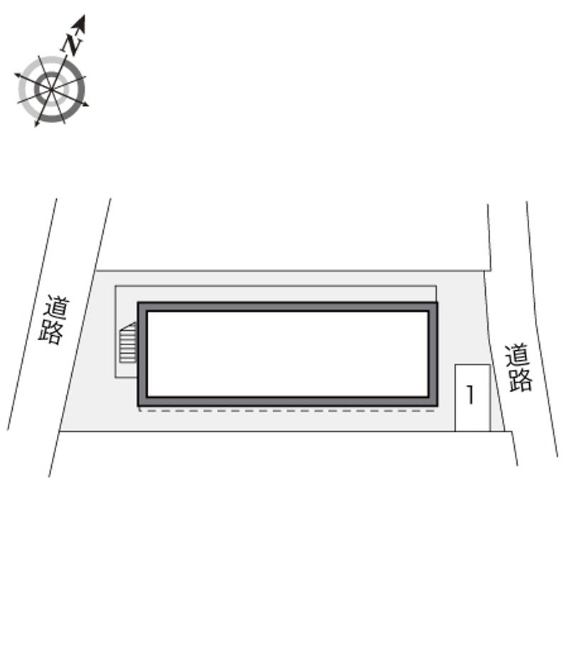 レオパレスレイヒルズ 配置図