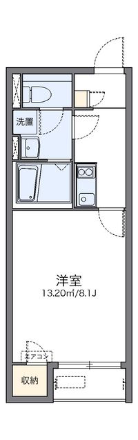 レオネクストａＳａⅡ 間取り図