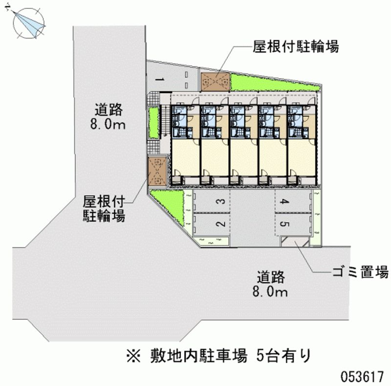 レオネクストハレマーリエ 区画図