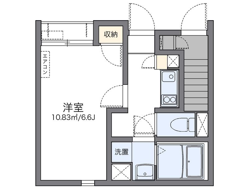 レオネクストプラネット北千住 間取図