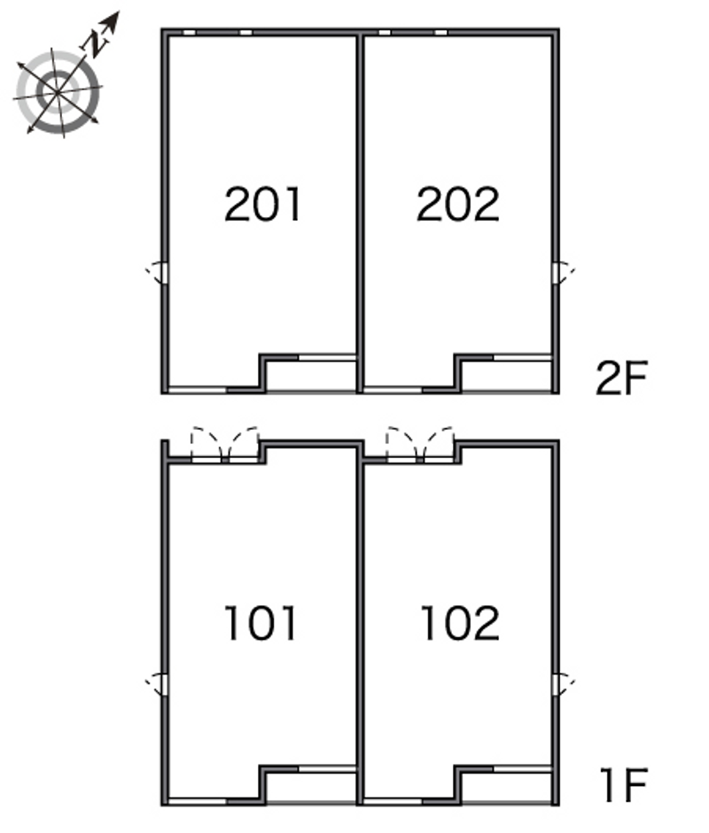 レオネクストルーチェ 間取り配置図