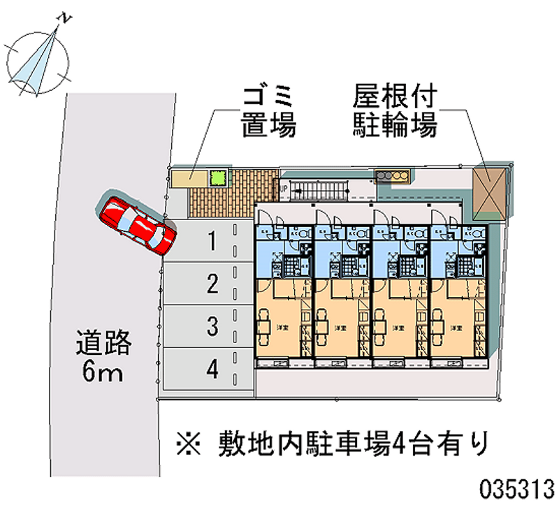 レオパレス桜ヶ丘 月極駐車場