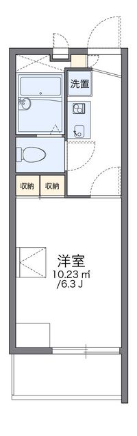 レオパレス大池橋 間取り図