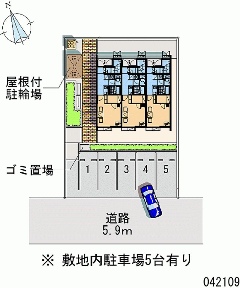 レオネクストバレンシア 月極駐車場