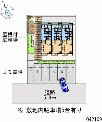 42109 Monthly parking lot