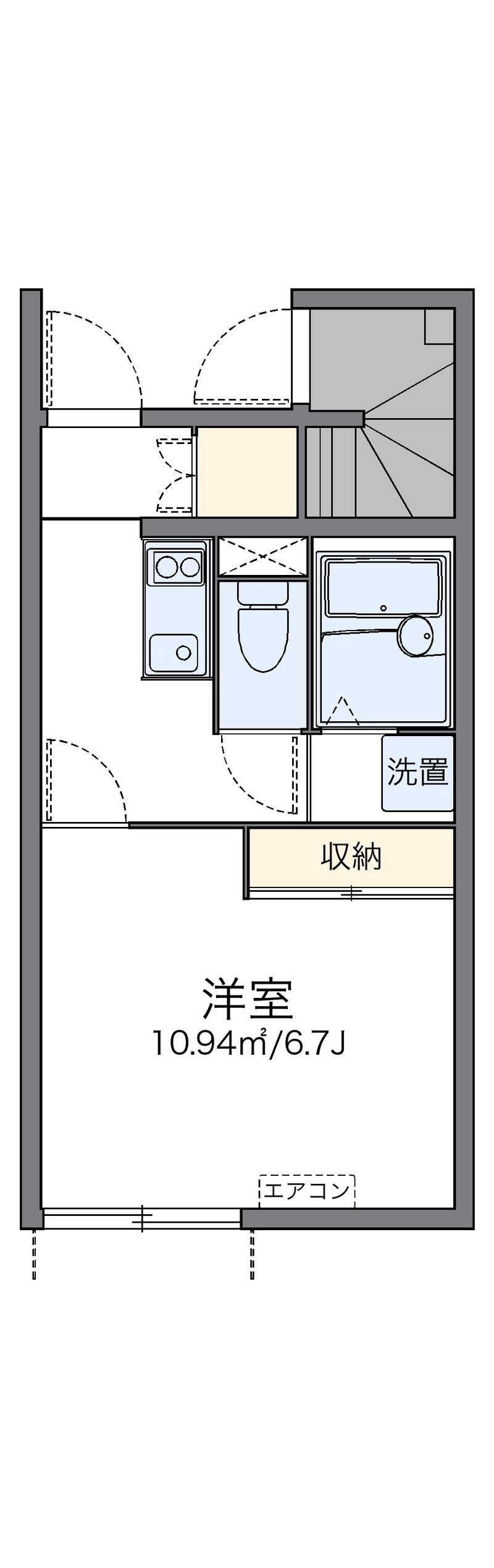 レオネクストせゝらぎ 間取図