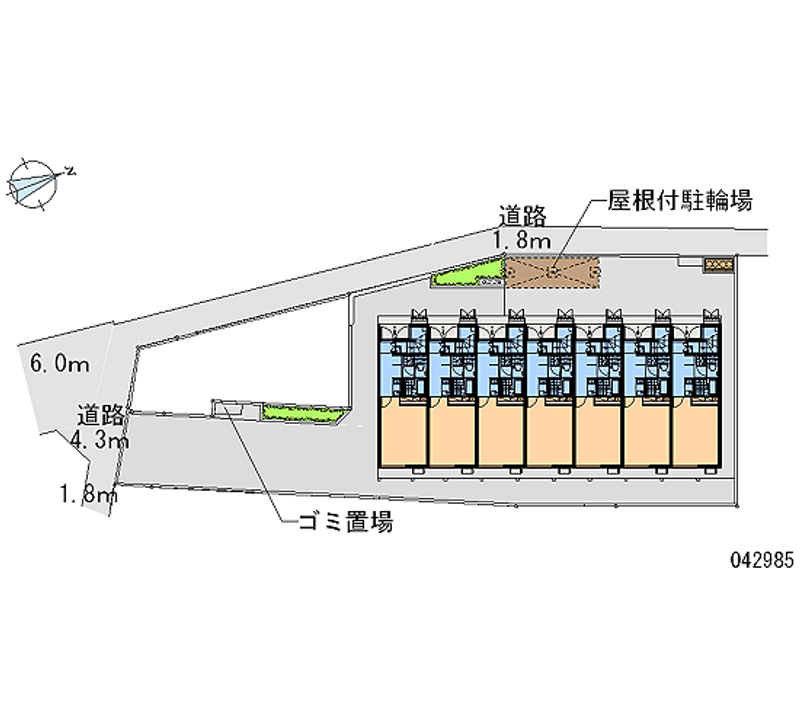 42985 bãi đậu xe hàng tháng