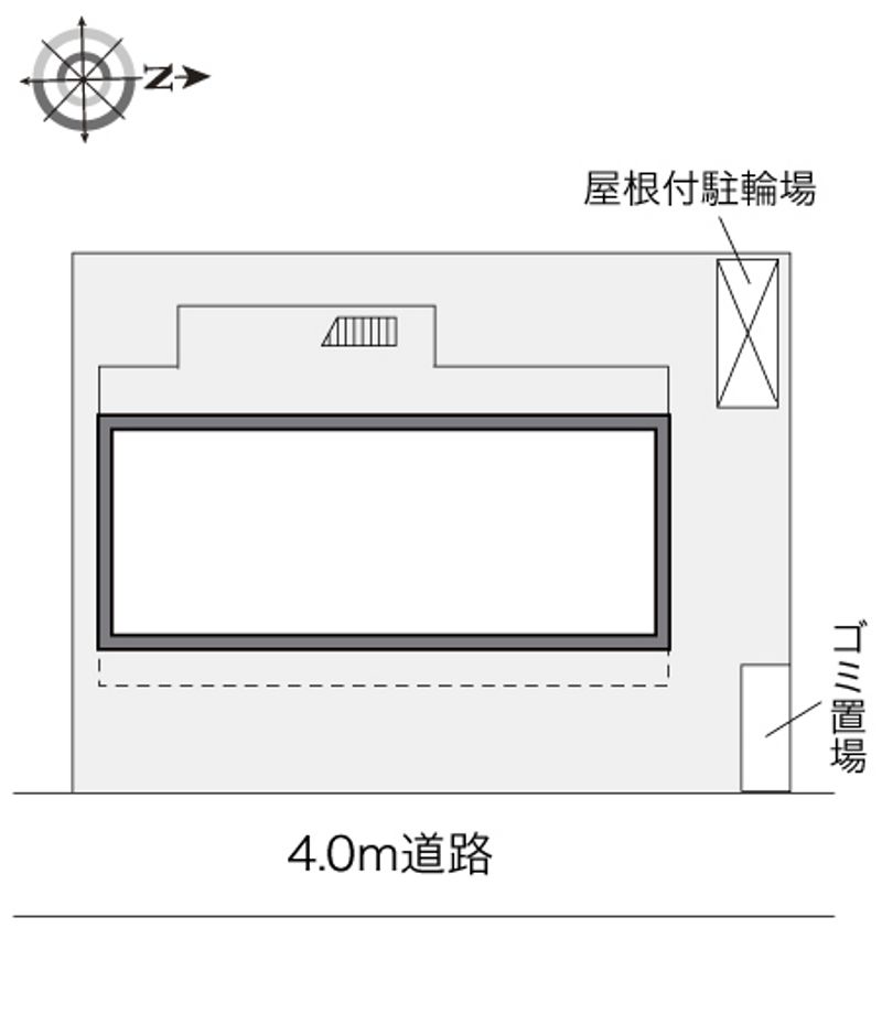 レオパレスニューキャッスル 配置図
