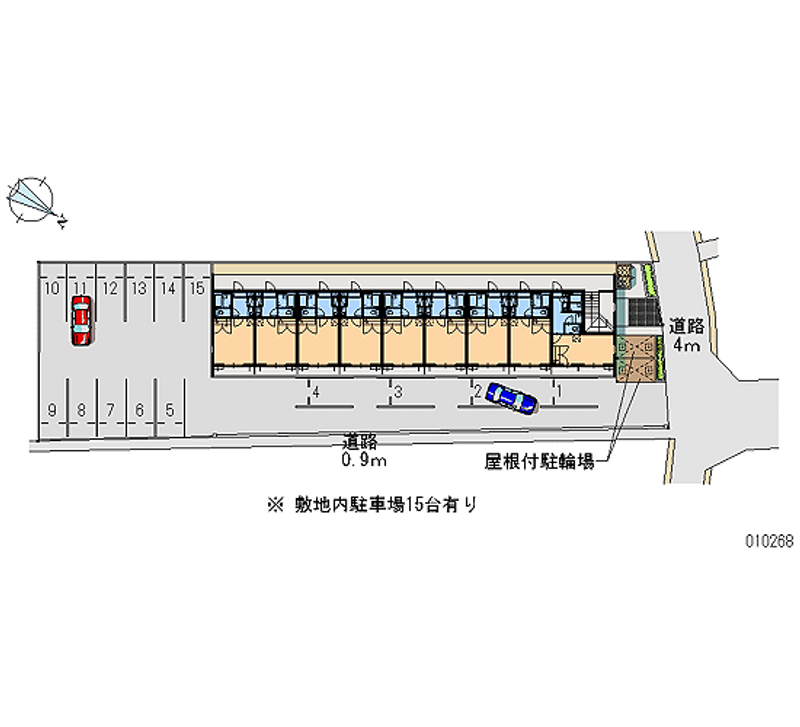 10268月租停車場