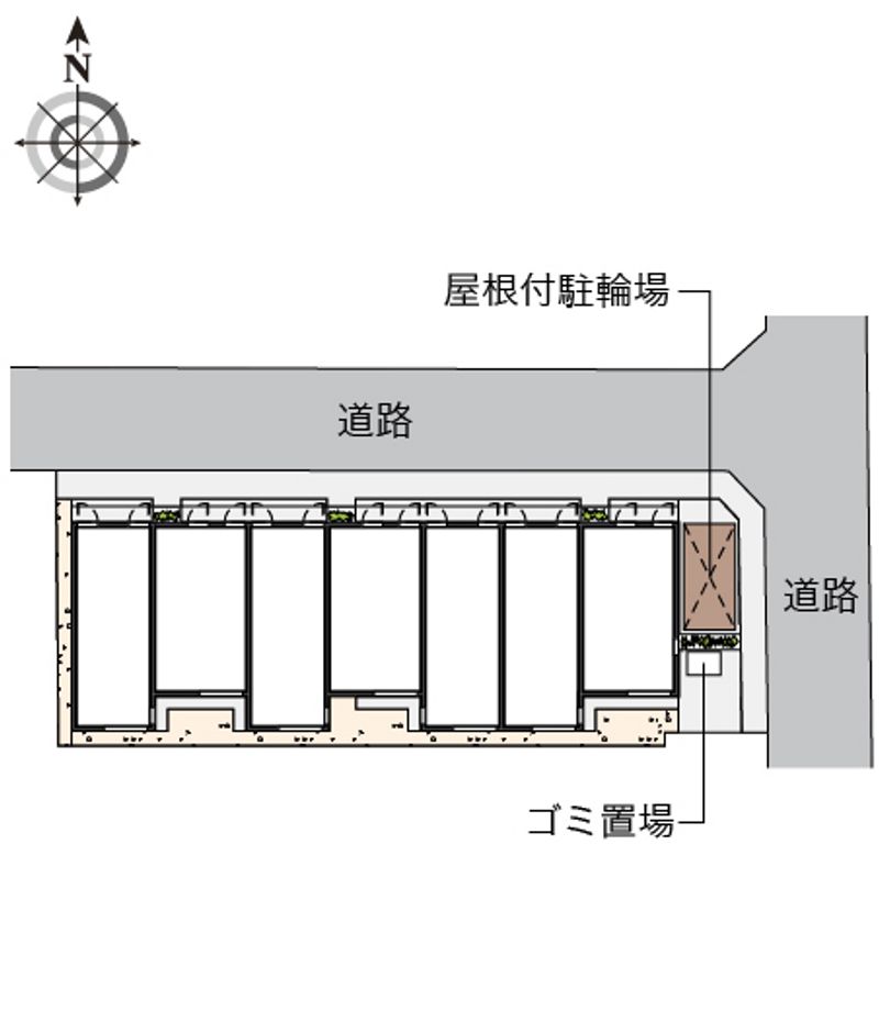 クレイノ葵芳　２号館 配置図