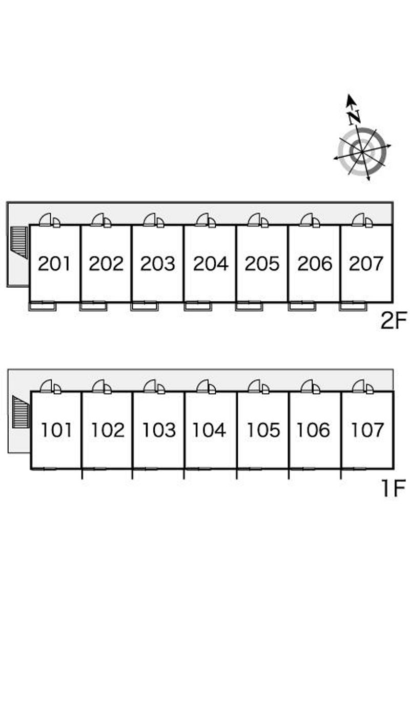 レオパレス操 間取り配置図