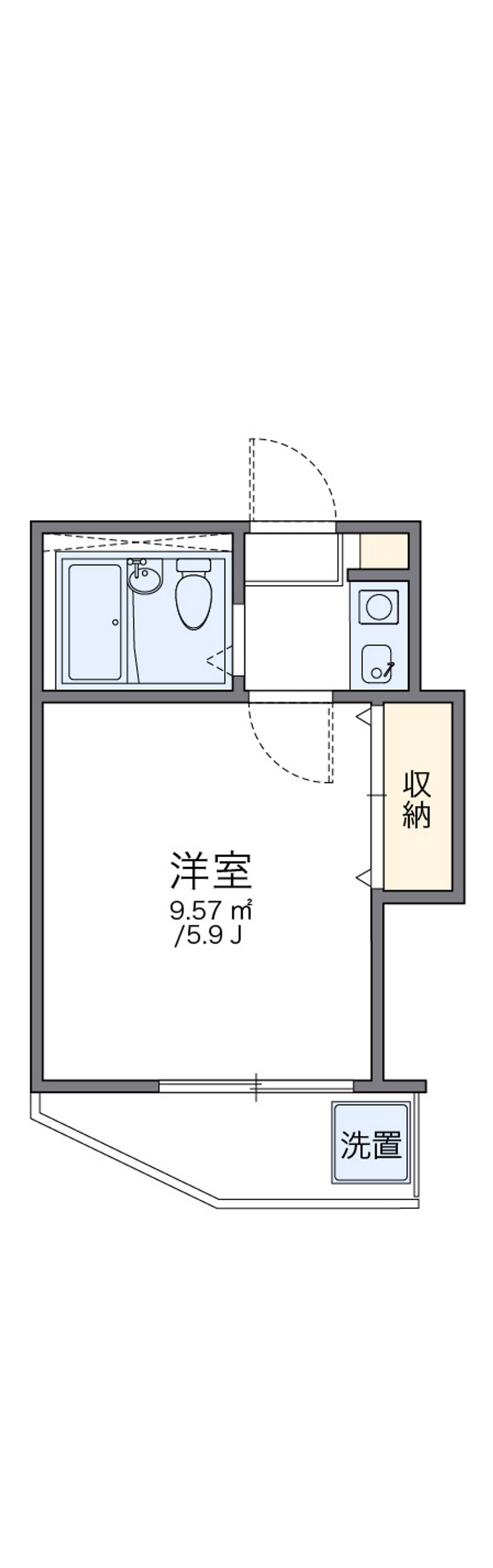 leopalace Befu 2 Floor plan