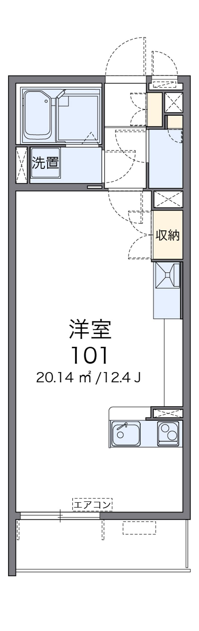 レオネクストＳｅｉ 間取図