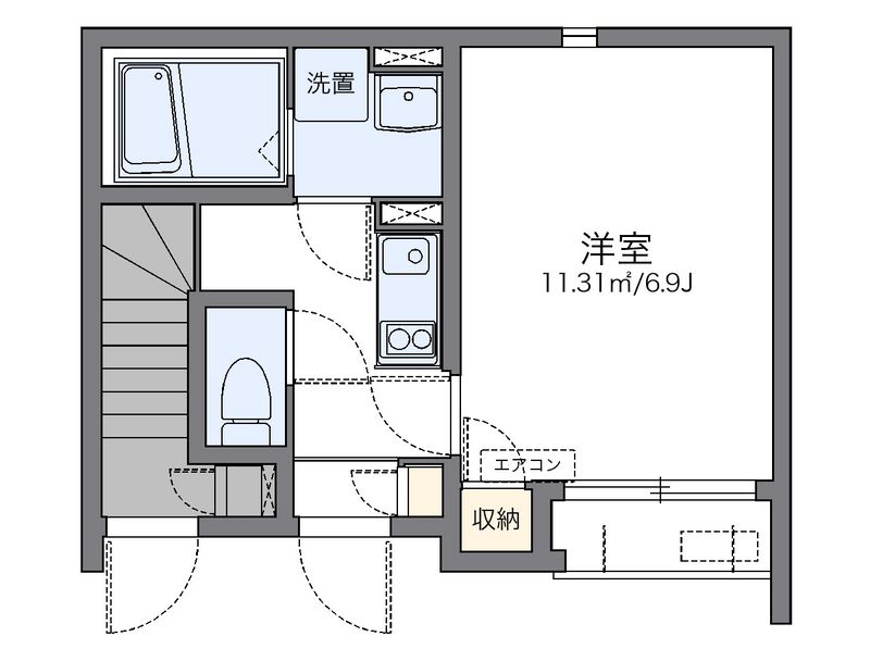 レオネクストマ　ピエス蒲田 間取り