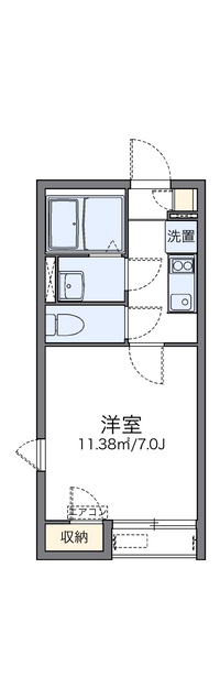 レオネクスト山手 間取り図