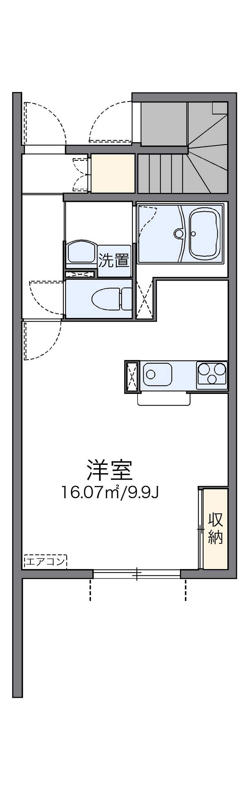 レオネクストロードスカイ 間取図