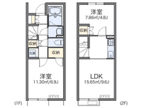 レオネクストサンシャイン岩室 間取り図