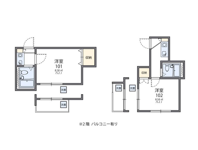 レオパレス西巣鴨 間取り