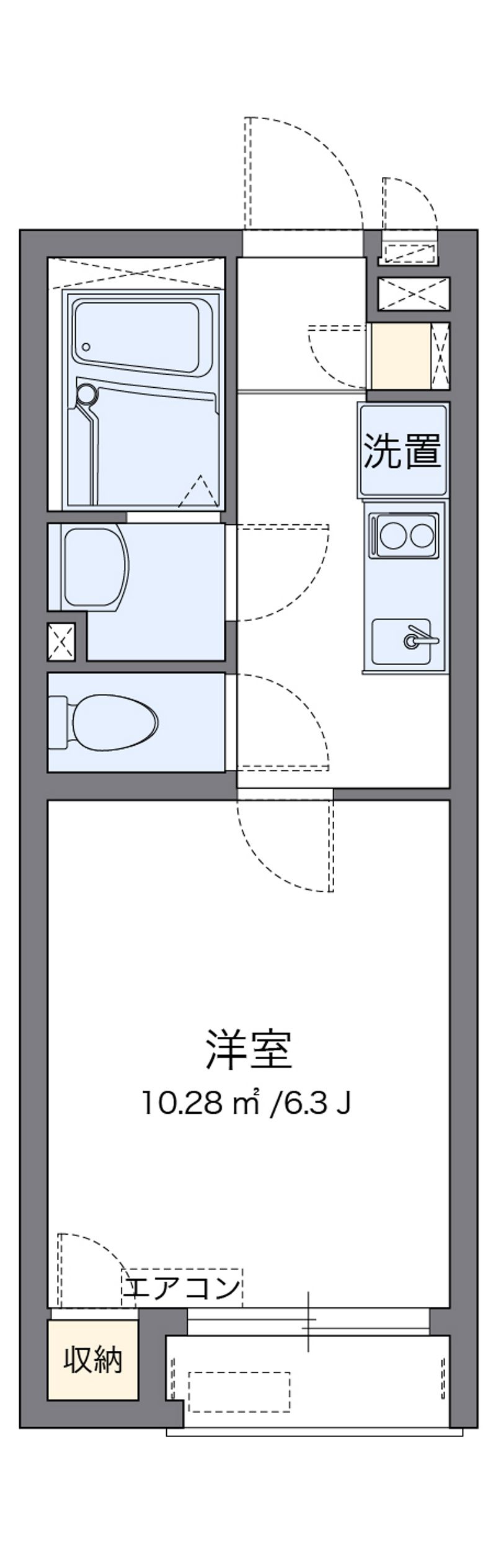 ＣＡＲＡＲＵさがみ野 間取図