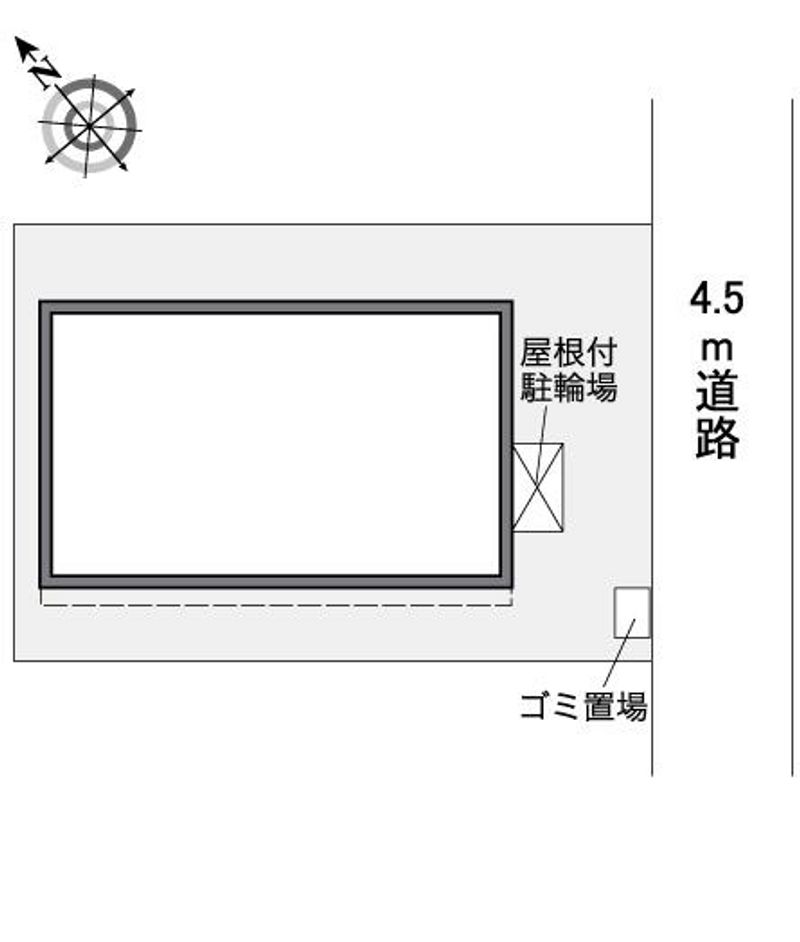 レオパレスサウスアーバン 配置図