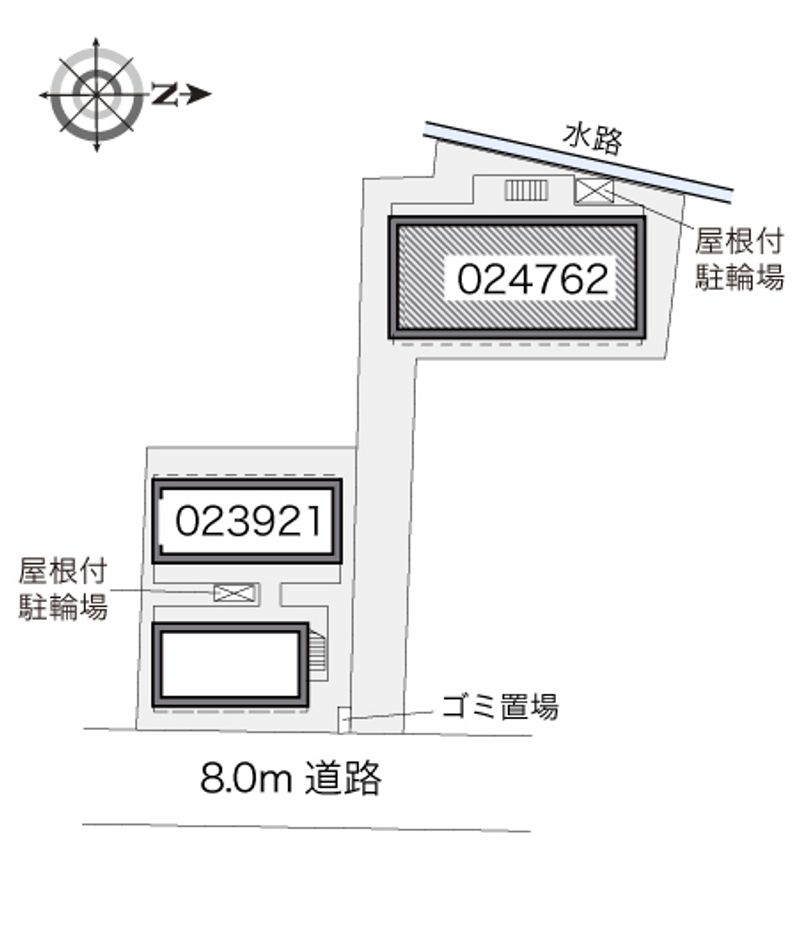 レオパレス權兵衞 配置図