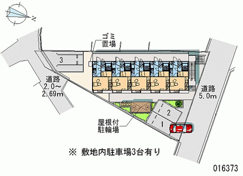 レオパレスヴァン 区画図