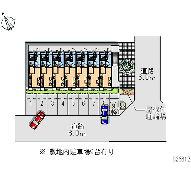 26612 Monthly parking lot