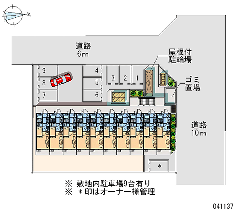 41137月租停车场