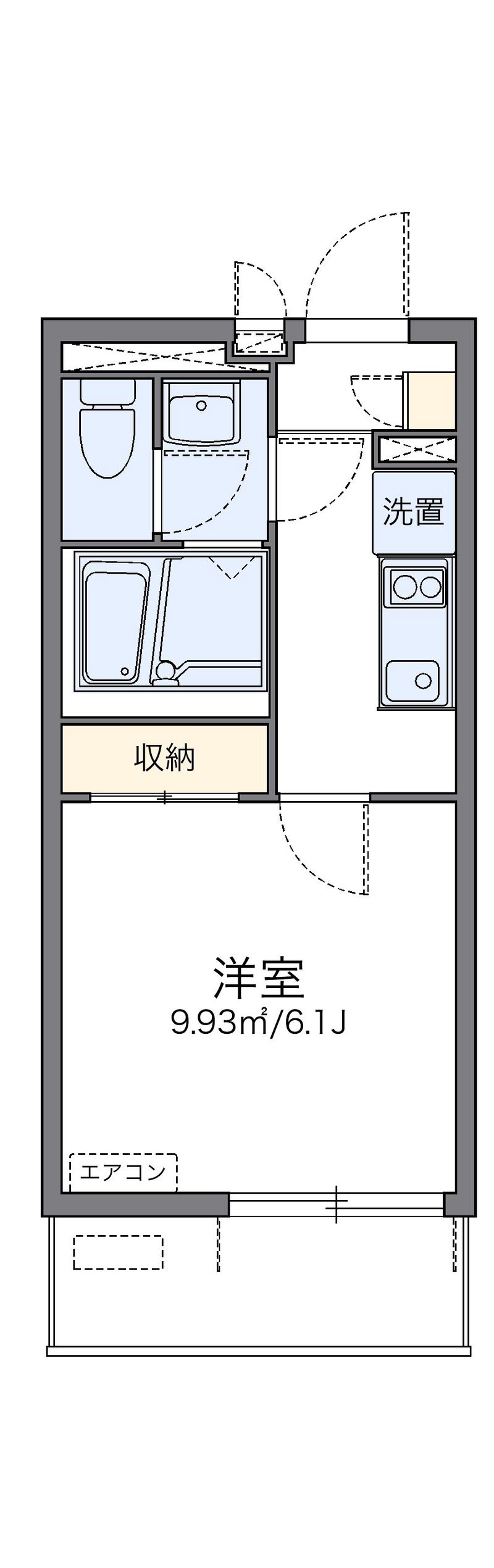 レオネクスト御影中町 間取図