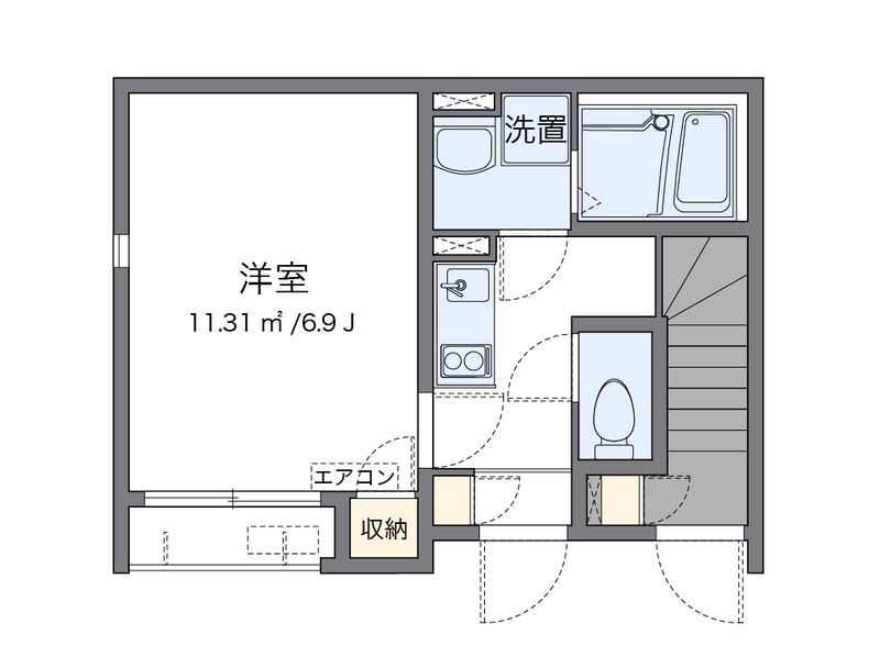 レオネクスト東堀 間取図