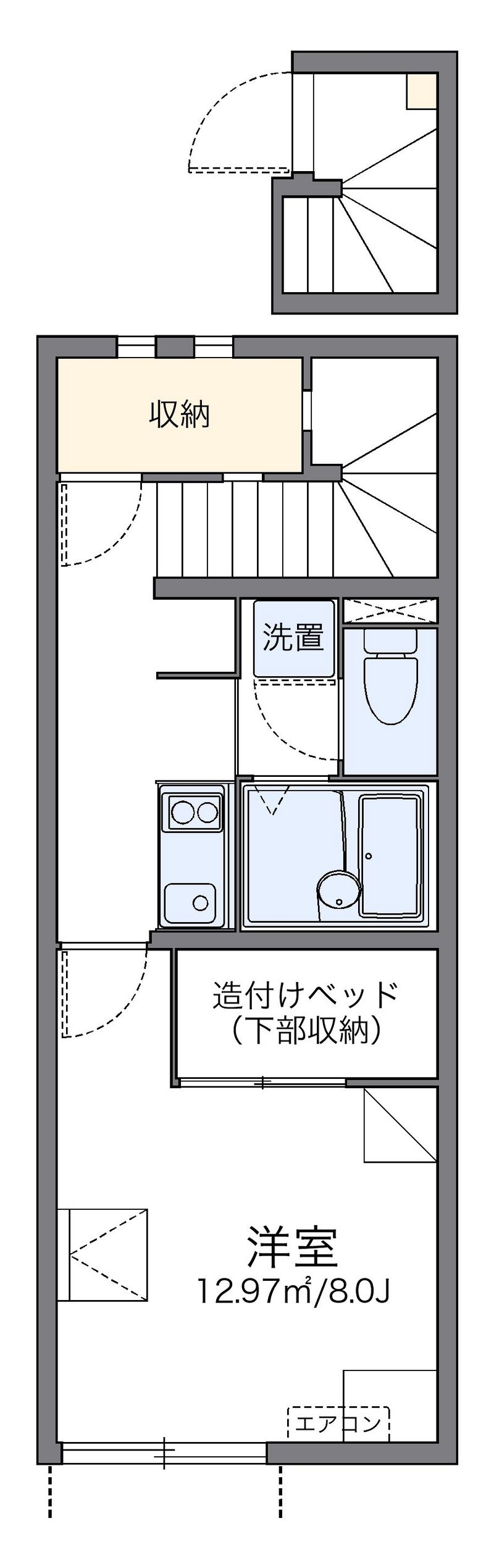 レオネクスト伊吹Ⅱ 間取図
