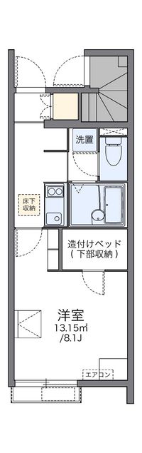 レオネクストエフ　ニイジマⅤ 間取図