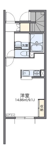 レオネクストなのはな 間取り図