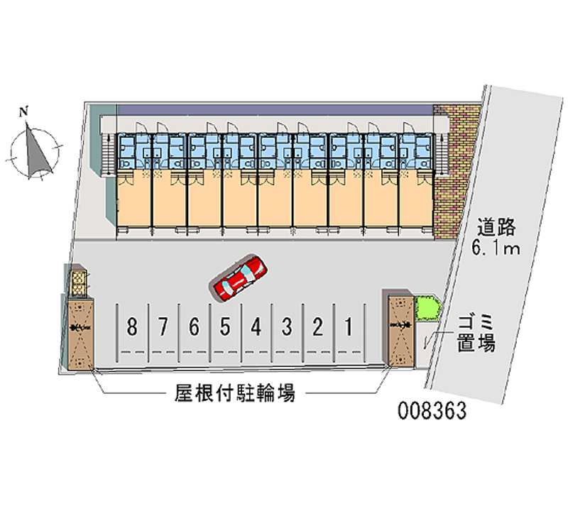レオパレス中筋 共用部分