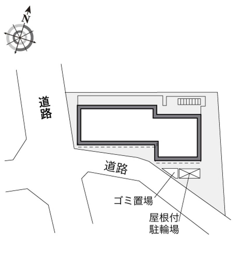 レオパレス泉 配置図
