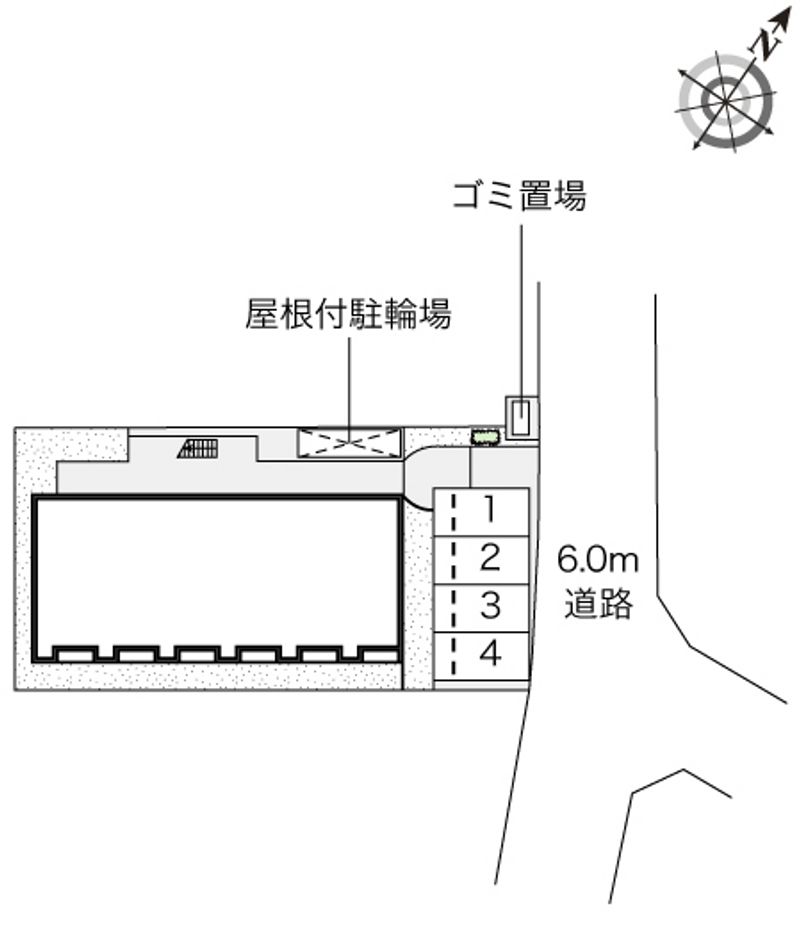 レオネクストみのまーじゅⅡ 配置図