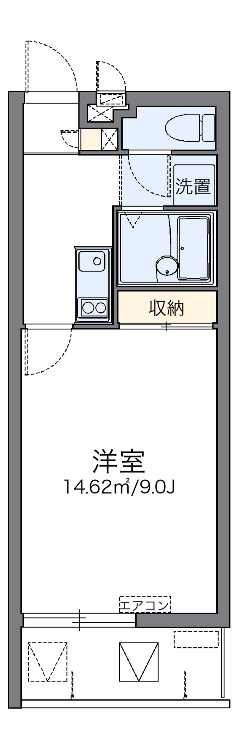 レオネクストアウル 間取り