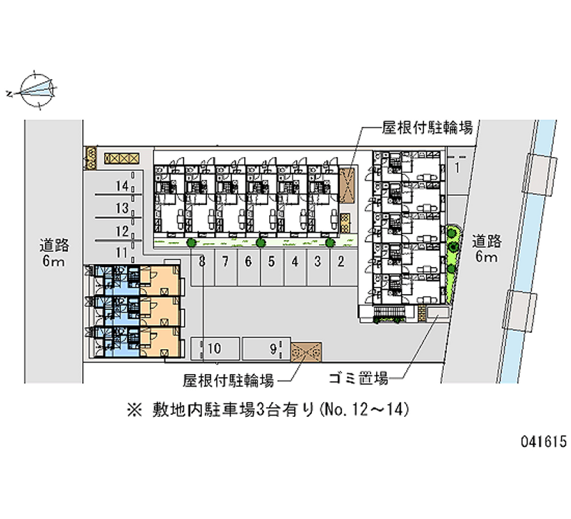 41615 Monthly parking lot