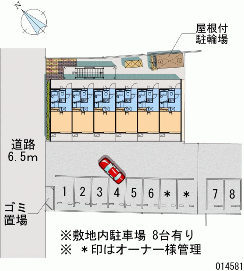 14581月租停車場