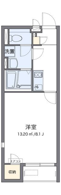 レオネクストクレモンティーヌ 間取り図