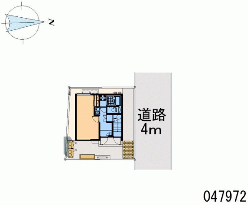 レオネクストＯＤＡＷＡＲＡ 区画図
