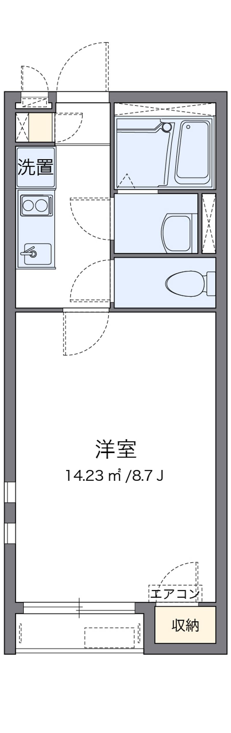 クレイノ櫻 間取り